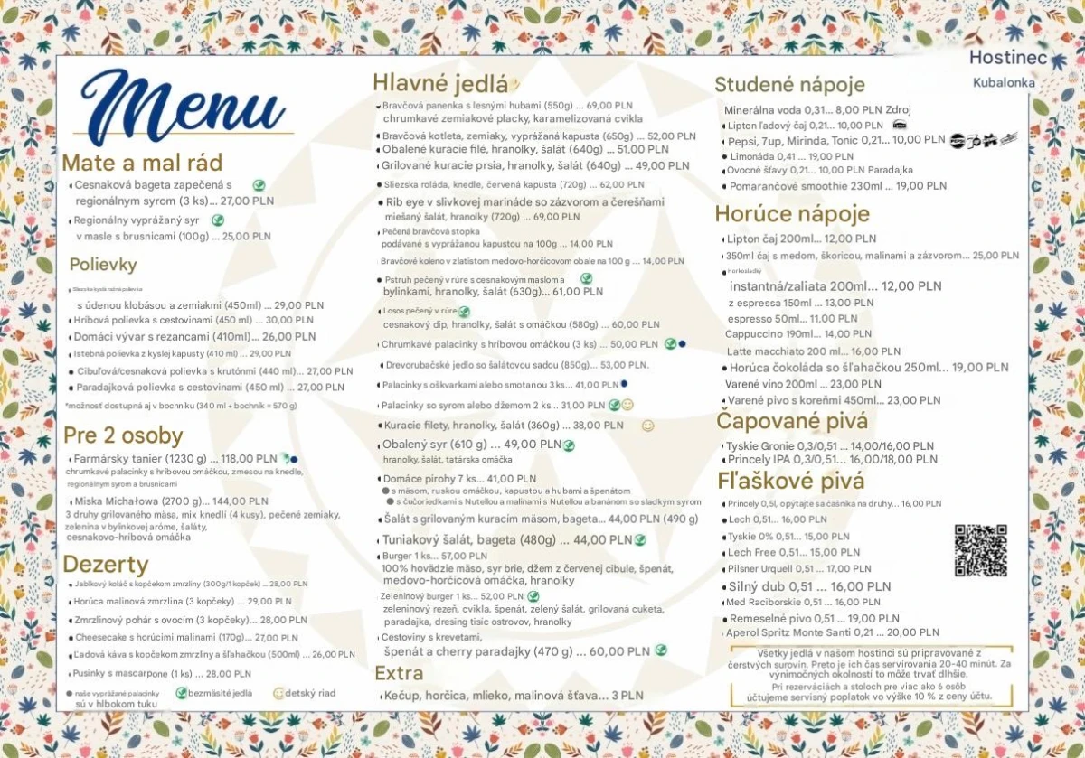Menu SK